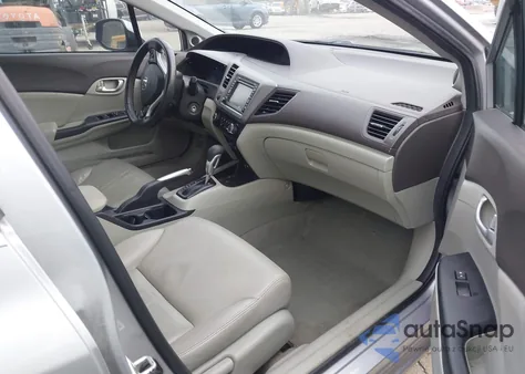 2012 Honda Civic Ex-L from USA, damaged, VIN 19XFB2F95CE008659